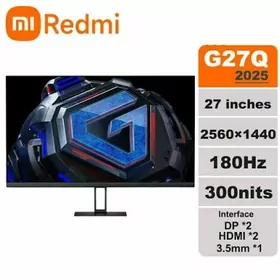 Монитор 27" 180Hz IPS-2K-Redmi