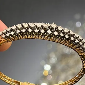 Gyzyl brilyant braslet