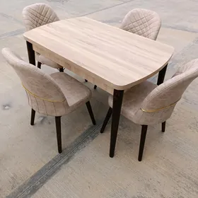 Stol 4 adamlyk komplekt