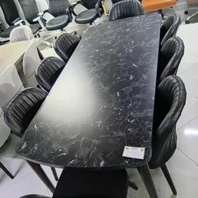 8 adamlyk stol stul.Soltan