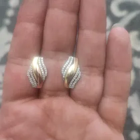 Золотые серги