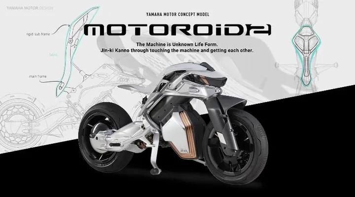 Новый мотоцикл от Yamaha способен сам держать равновесие и двигаться без человека