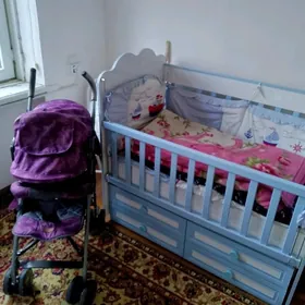 caga krowat kolyaska
