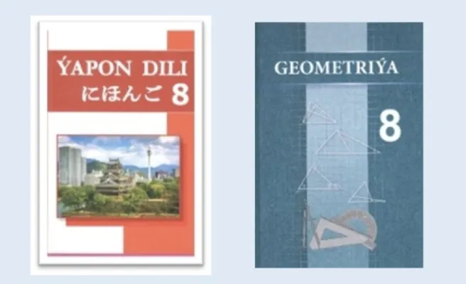 Türkmenistanda okuwçylar üçin “Geometriýa” we “Ýapon dili” dersleri boýunça täze okuw kitaplary neşir edildi