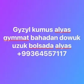 gyzyl kumus alyan