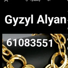 Gyzyl Alyan Gymmat baha. 3000