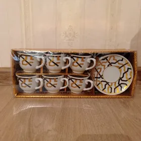 Стаканы сковородка самовар