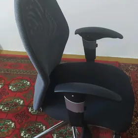 Кресло сетка с подголовником