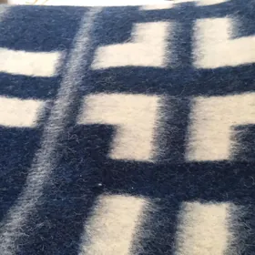 плед шерстяной новый