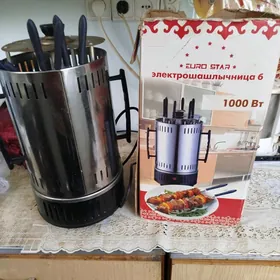 электро шашлычница и мясорубка