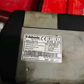 Авто номка Вебасто