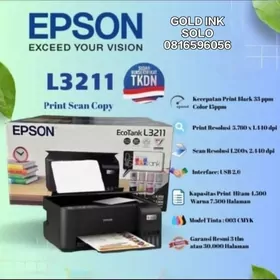 ️ Epson L3210 / L3211 — Принтер 3 в 1