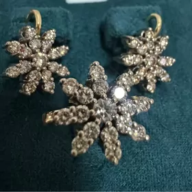 Gyzyl Brilliant Komplekt