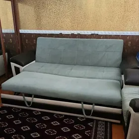 Мягкий уголок тройка