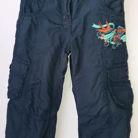 штанишки для девочки теплые