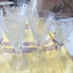 хрустальные фужеры