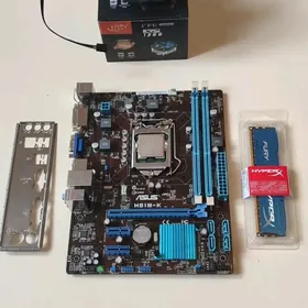 PLATA ASUS H61 I5 3-NJI RAM 8G