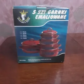 эмалированные кастрюли