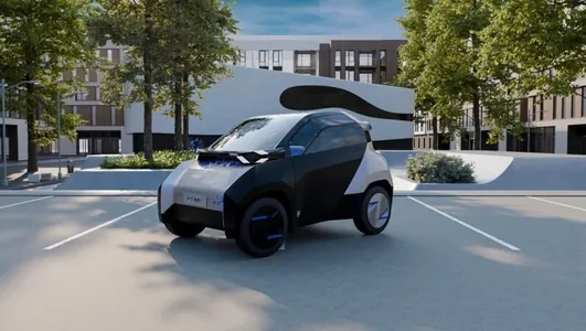 Toyota ýetginjekler üçin iki orunlyk FT-Me elektrik ulagyny hödürledi
