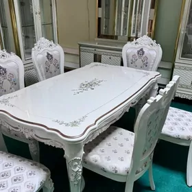 Стол+Стал 6 адамлык