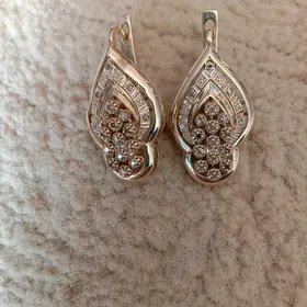 Бриллиант серги