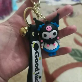 брелок куроми с колокольчиком