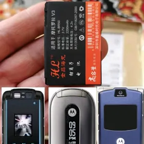 Motorola v3, v6, u6 batarey