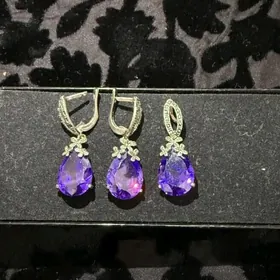 серебряный комплект