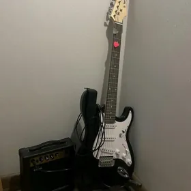 Электрогитара комбик усилитель