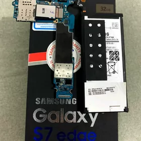 s7 edge 4/32 plata