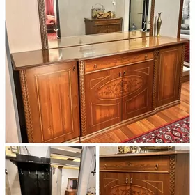 Комод с зеркалом +тумба