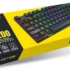 täze klawitura we myşka RGB