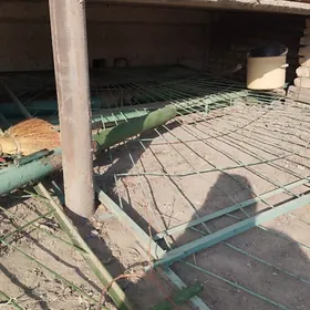 Трубы решотки доски