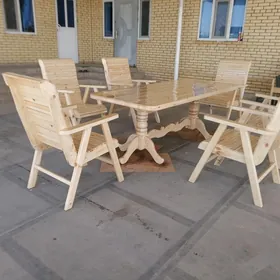 Агач стол стулья