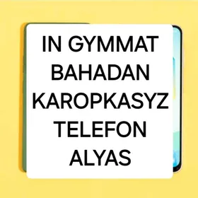Karopkasyz telefon alyas