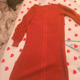 тёплое платье