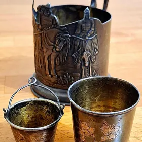 Чарка Подстакан Серебро Kümüş