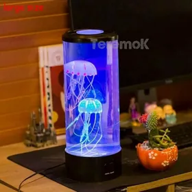 Meduza lampa ночник аквариум