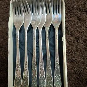 Мельхоровый вилки