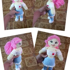 вязаные игрушки