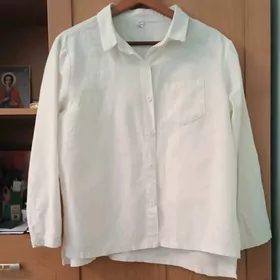 рубашки льняные и блузка