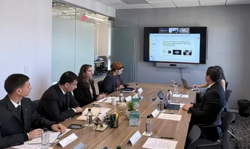 ABŞ-da Türkmenistanyň wekiliýetiniň Kraça institutynyň we Bütindünýä bankynyň wekilleri bilen duşuşygy boldy