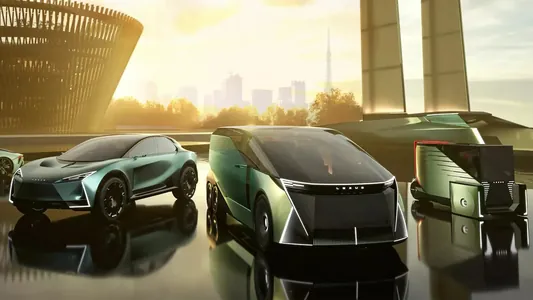 Три взгляда на завтра: Lexus представил минивэн, кросс-купе и городской беспилотник