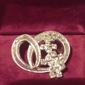 брош старинная