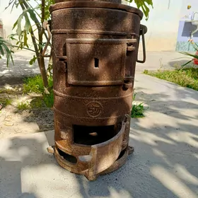 Чугунная печь, made in СССР