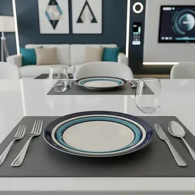 Тарелка средняя-Tarelka orta göwrüm