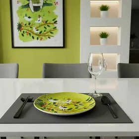 Тарелка средняя-Tarelka orta göwrüm