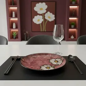 Тарелка средняя-Tarelka orta göwrüm