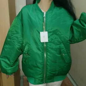 Куртка бомбер овер сайз