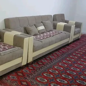 Diwan kreslo troýka